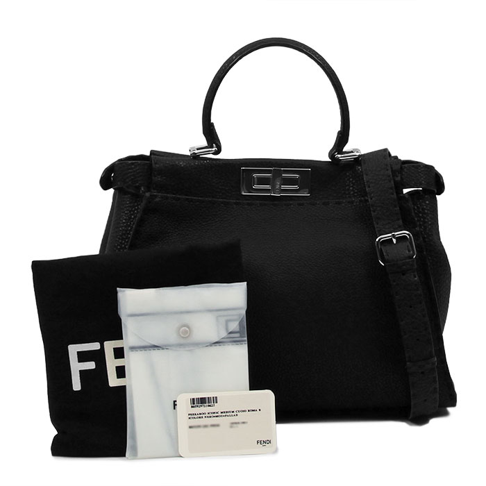 ✨CELINE✨マカダム✨レザー×PVC✨ブラック✨トートバッグ✨ハンドバッグ✨ CELINE セリーヌ マカダム PVC レザー 2way ミニボリード