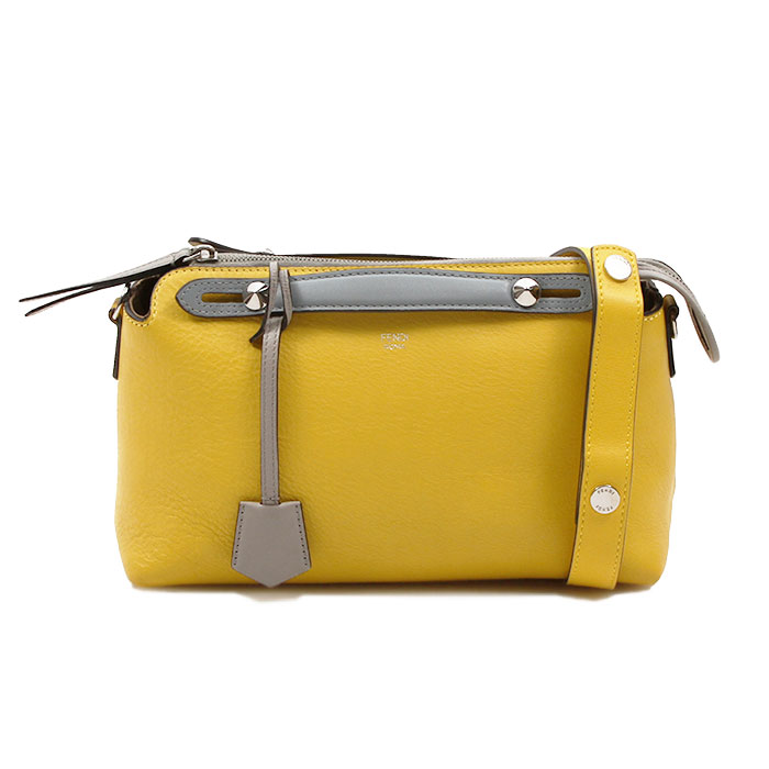 フェンディ FENDI バイザウェイ 並み並み 8BL124 黄色 ハンドバック ショルダーバッグ 2WAY レディース【中古】【貨物輸送無料】