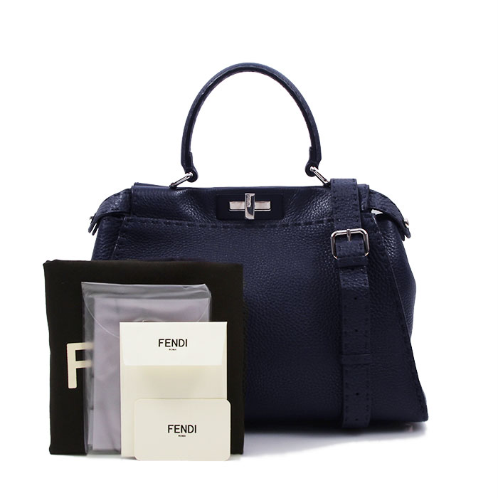 楽天市場】フェンディ FENDI ピーカブー レギュラー 8BN290 レザー