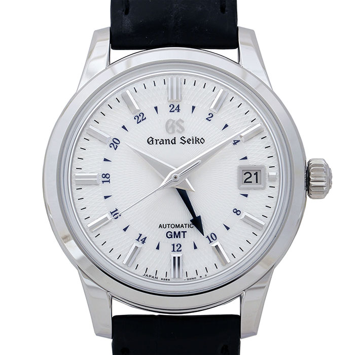 セイコー GRAND SEIKO グランドセイコー SBGM255 (9S66-00L0) エレガンスコレクション メカニカル GMT 9S66 自動巻き 雪雫 メンズ 【未使用】【送料無料】