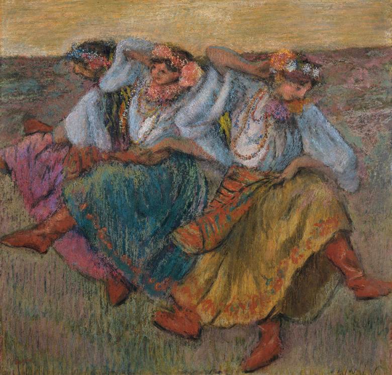 絵画 インテリア 額入り 壁掛け複製油絵エドガー・ドガ ロシアの踊り子 油彩画 複製画 選べる額縁 選べるサイズ|絵画販売のアートギャラリー南青山