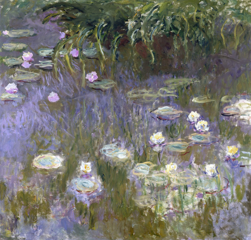 【送料無料】絵画 油彩画複製油絵複製画/クロード・モネ 睡蓮 【すぐに飾れる豪華額縁付 キャンバス】|絵画販売のアートギャラリー南青山