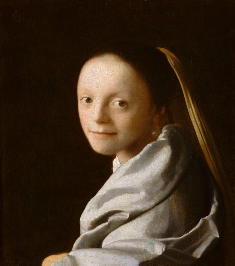絵画 インテリア 額入り 壁掛け複製油絵 ヨハネス・フェルメール 少女の頭部 油彩画 複製画 選べる額縁 選べるサイズ|絵画販売のアートギャラリー南青山