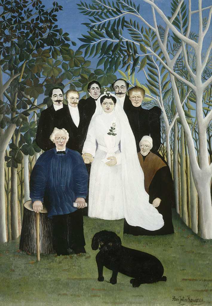 絵画 インテリア 額入り 壁掛け複製油絵アンリ・ルソー 婚礼 選べるサイズ 選べる額縁 油彩画 複製画 選べる額縁 選べるサイズ|絵画販売のアートギャラリー南青山