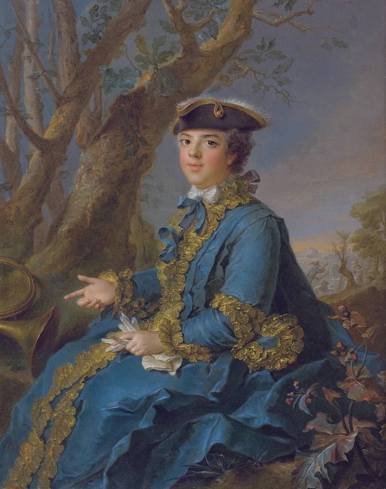 楽天市場】油絵 ジャン・マルク・ナティエの名作「フローラに扮した