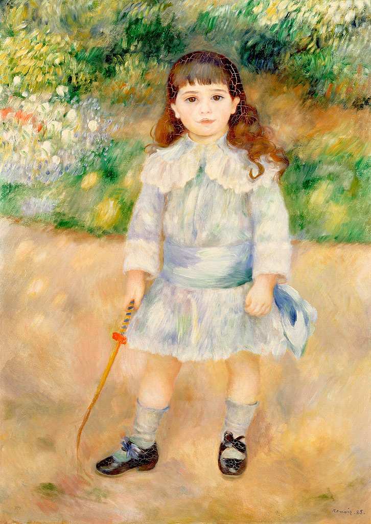 トップアート 少女イレーヌ ピエール=オーギュスト・ルノワール 油彩画 絵画 楽天市場】ピエール=オーギュストルノワール イレーヌ・カーン