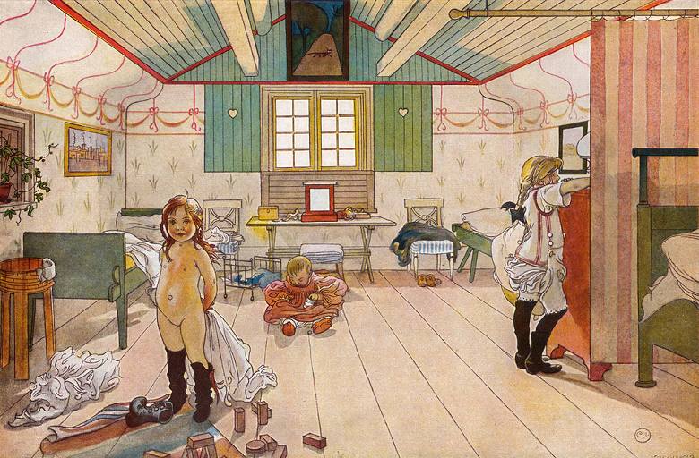 楽天市場】☆ カール・ラーション 「クリスマス イブ」 アート紙に