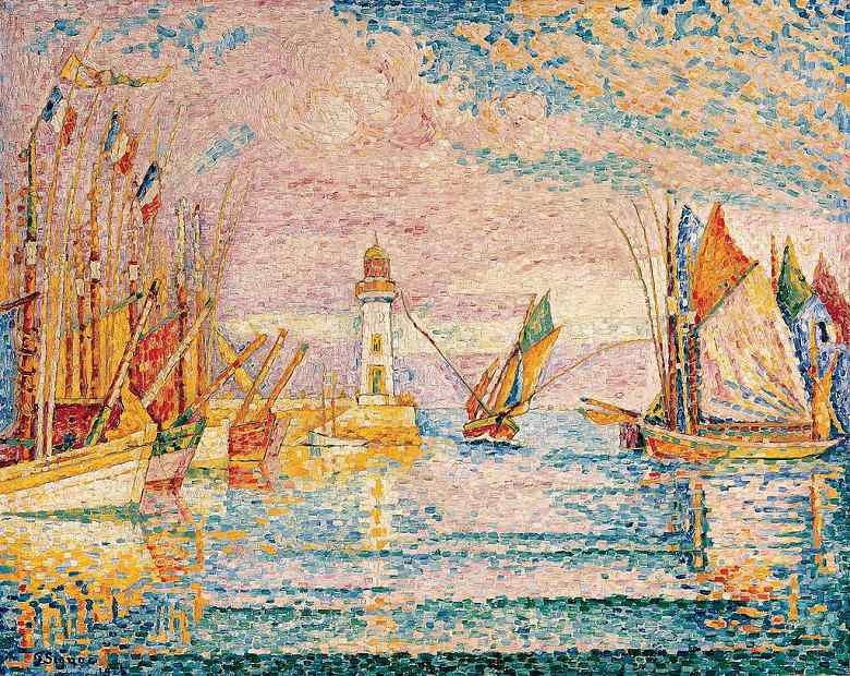 楽天市場】絵画 世界の名画 サン=トロぺの港 ポール・シニャック