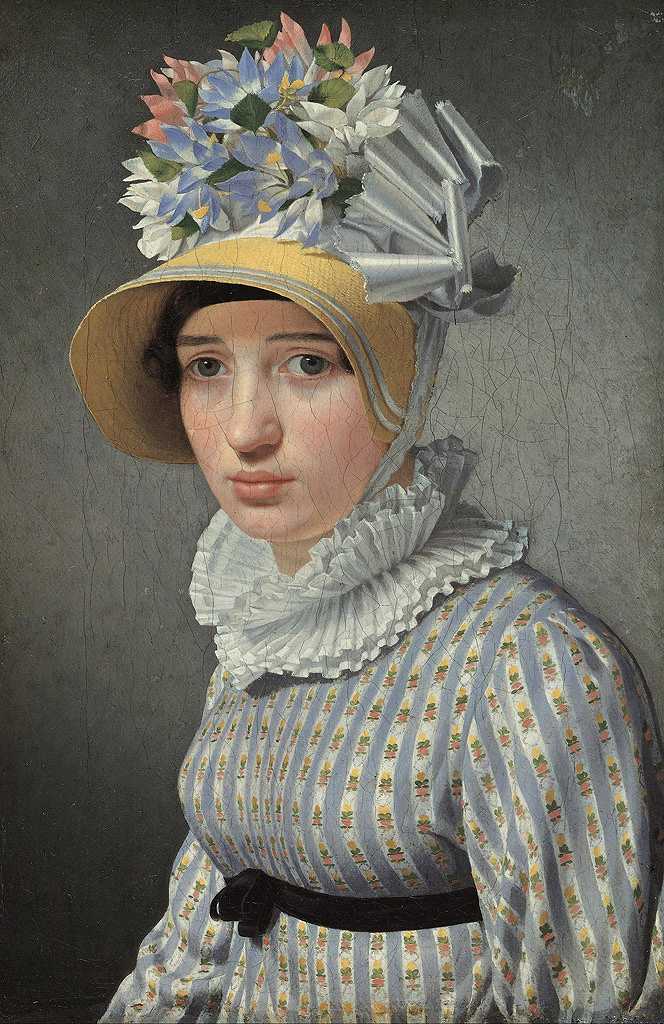 絵画 インテリア 額入り 壁掛け複製油絵クリストファー・ウィルヘルム・エッカースベルグ 女性の肖像 油彩画 複製画 選べる額縁 選べるサイズ|絵画販売のアートギャラリー南青山