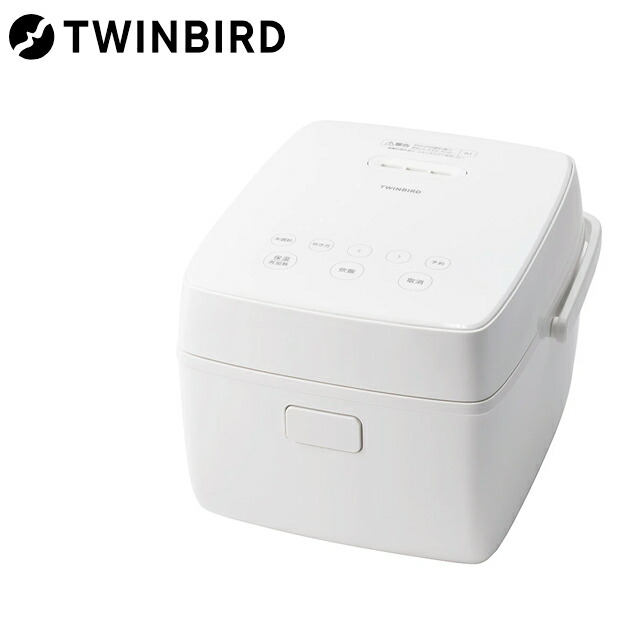 【製造会社定め事品】ツイン鳥類 早いところておいしい3合IH炊飯器 RM-D793W パウダーコンパクトで分かりやすいな真四角ひな形 3粍厚丸釜×大射撃能力IH1000Wで早いところ、おいしく
