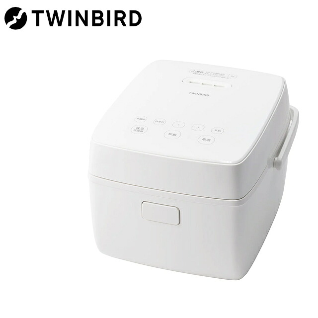【製造会社定め事品】ツイン鳥類 早いところておいしい3合IH炊飯器 RM-D793W パウダーコンパクトで分かりやすいな真四角ひな形 3粍厚丸釜×大射撃能力IH1000Wで早いところ、おいしく
