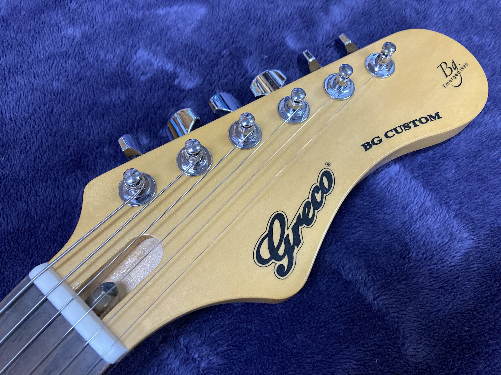 Greco BG-CUSTOM WALBST ダークブラウン エレキギター Greco エレキギター BG-CUSTOM Walnut Burst