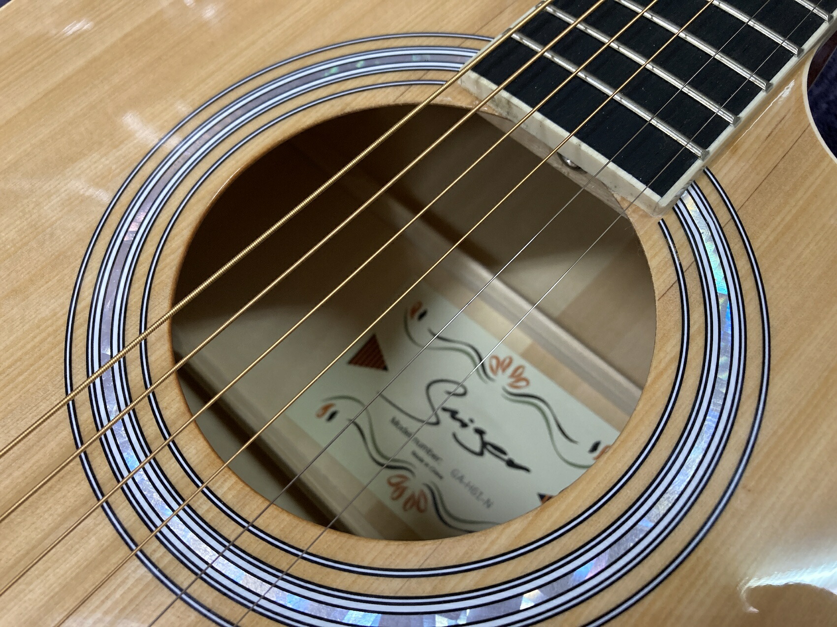 アコギ アコースティックギター Acoustic Guitar Smiger Smaile Singer インスツルメント 音楽 用器 Music 糸 樹形図 ウッド かっこいい 加減済み Tveskimo Com