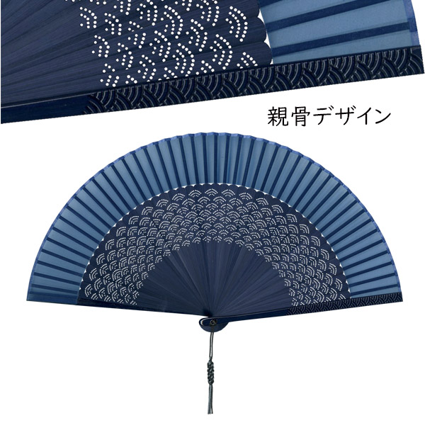 市場 最大1000円引クーポン 和雑貨 取寄せ品 和装 プレゼント 扇子 和小物 青海波 雑貨 扇子セット 和柄 彫文様 父の日ギフト 7 2寸 マツヨシ