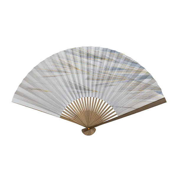 【最大1500円クーポン】伏見上野旭昇堂 uen-581 漆喰京扇子「飛翔」7.5寸25間 約22.5cm メーカー取寄品 扇子 京扇子 漆喰 香り付 和風 上品 プレゼント ギフト メンズ ユニセックス 暑さ対策 熱中症対策 お祭り用品 和装小物
