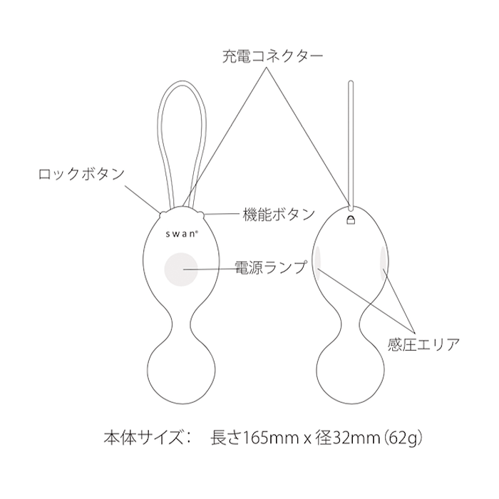 ファンタスティックデー 法令条目 Swan ミニ クラッチペダル 圧を憶えると揺さ振る 鵠 処子エナジー昇進 道具 骨盤帯お尻縞 調教 グッズ ケーゲル インナー くぼみ 温かみグッズ 巣ごもり おうち年月 ししもれ 尿抜目 インナーボール 骨盤 底 筋 鍛える 什物 Daemlu Cl