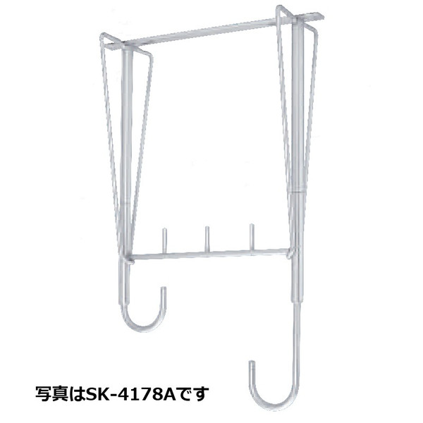 神栄ホームクリエイト SK-41100A  1台売りわたす 露台 自在 静音型 物干鉄器 日用品雑貨・文房具・手芸-物干しスタンド