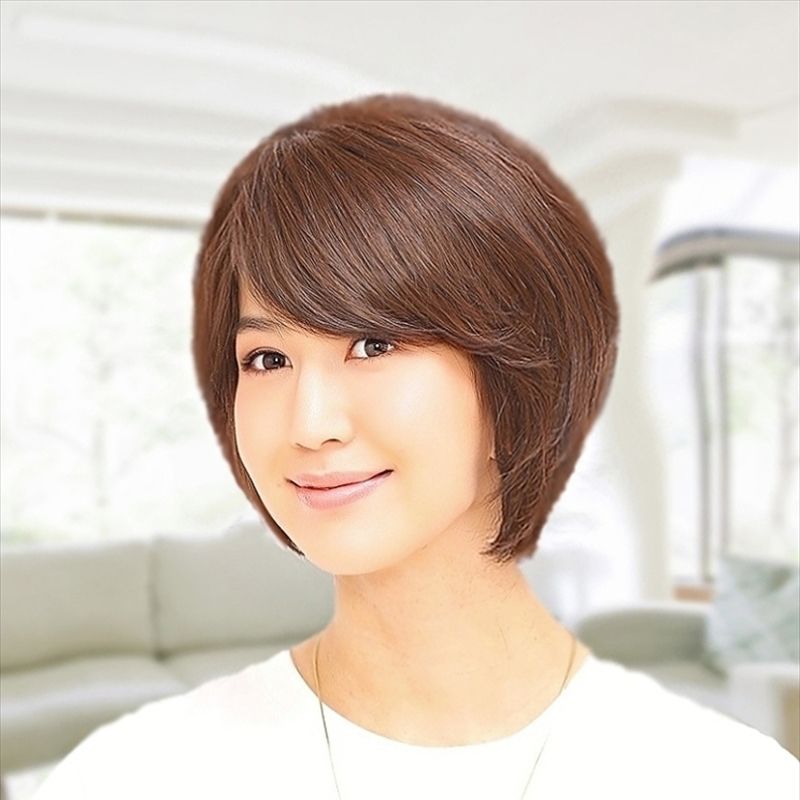 値下げ　アンベリール　医療用ウィッグ　ナチュラルボブ　Mサイズ 楽天市場】丸みボブ em-254z スタンダードタイプ アンベリール