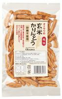 3003327-os　オーサワの玄米かりんとう（塩味）　70g【オーサワ】【1〜2個はメール便対応可】