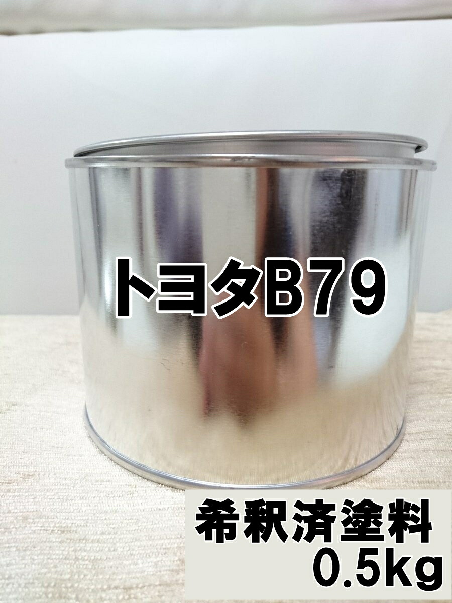 トヨタB79 グンジョウパールクリスタルシャイン 塗料 希釈済 0.5kg パッソ B79|KH企画