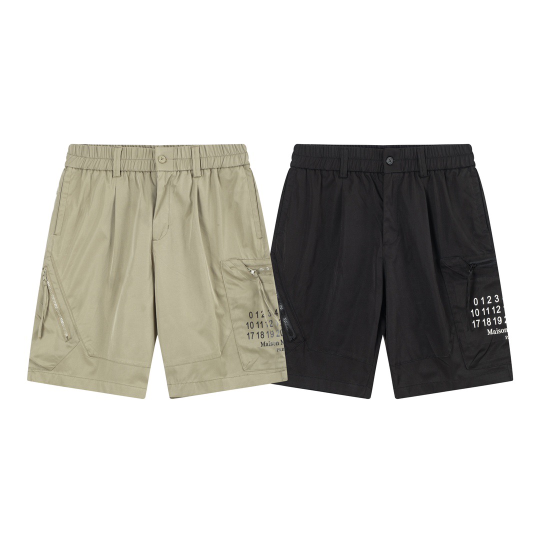 ◆Maison Margiela◆ ストライプ ニットショートパンツ Maison Margiela ストライプ ショートパンツ | ホワイト