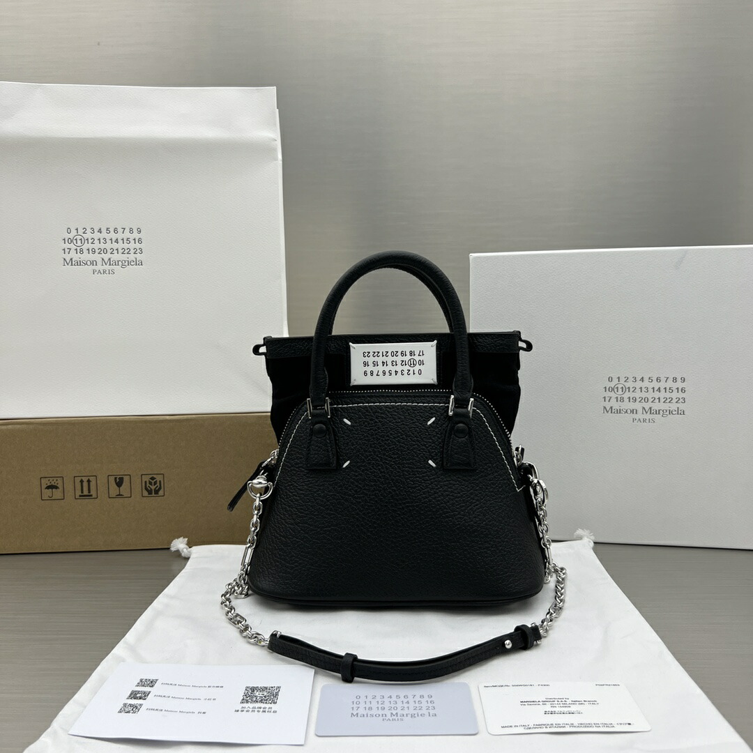 楽天市場】Maison Margiela メゾンマルジェラ ハンドバッグ ショルダーバッグ ファイブエーシー クラシック 2WAY ブラック 5AC  メゾン マルジェラ : Lole Ohana