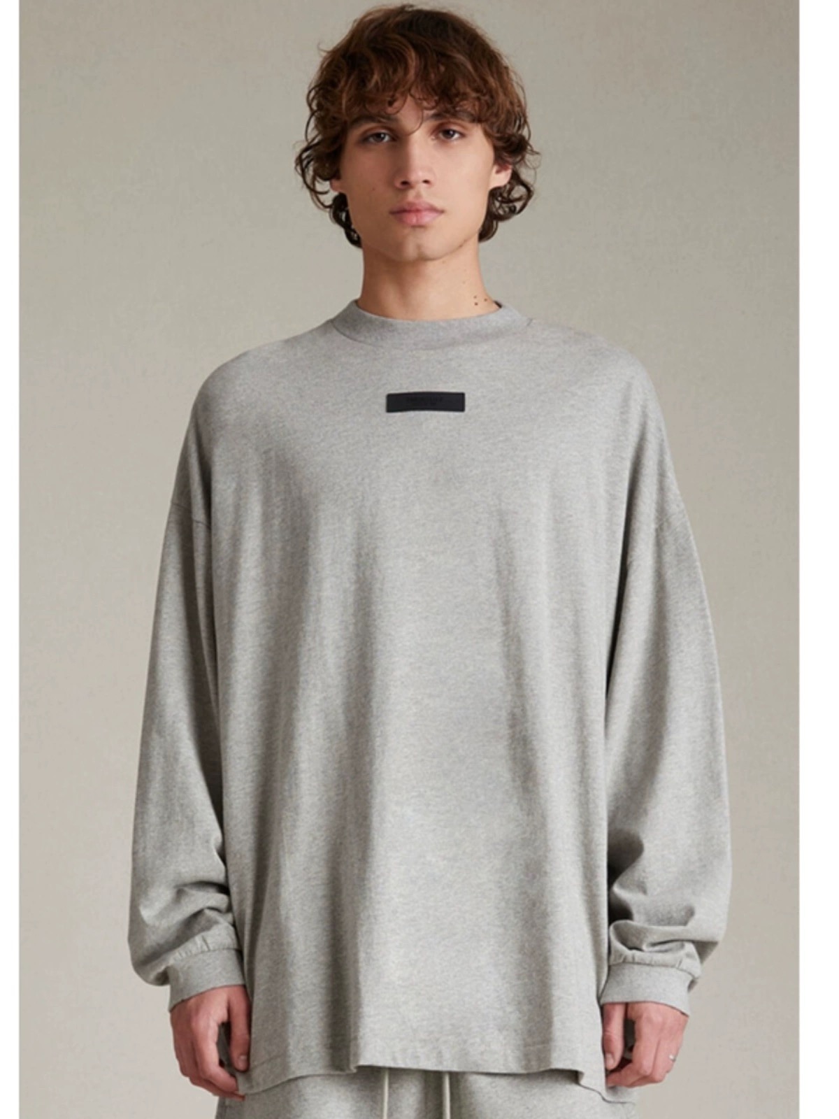 ESSENTIALS ロンTセット 全2色 エッセンシャルズ ESSENTIALS ロンT LOGO L/S Tee FEAR OF