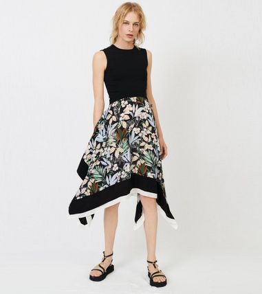 国産 楽天市場 Maje マージュ Trompel Printed Satin Dress ワンピース Lole Ohana 超特価激安 Advance Com Ec