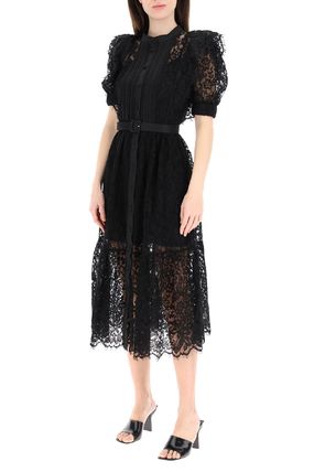 楽天市場】Self-Portrait セルフポートレート Guipure Lace Midi Dress