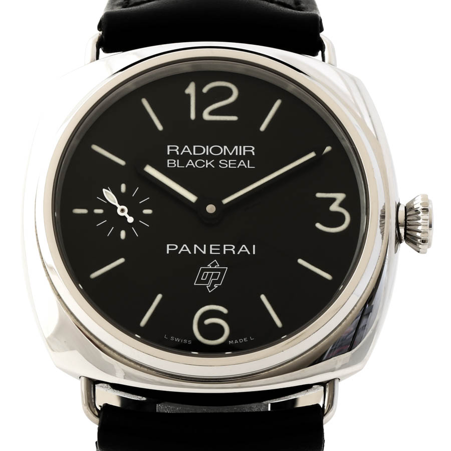 PANERAI パネライ ラジオミール ブラックシール ロゴ PAMC0380(PAM00380) Cal.OP II 手巻 メンズ腕時計 貴重品 #29479YR 226,500円