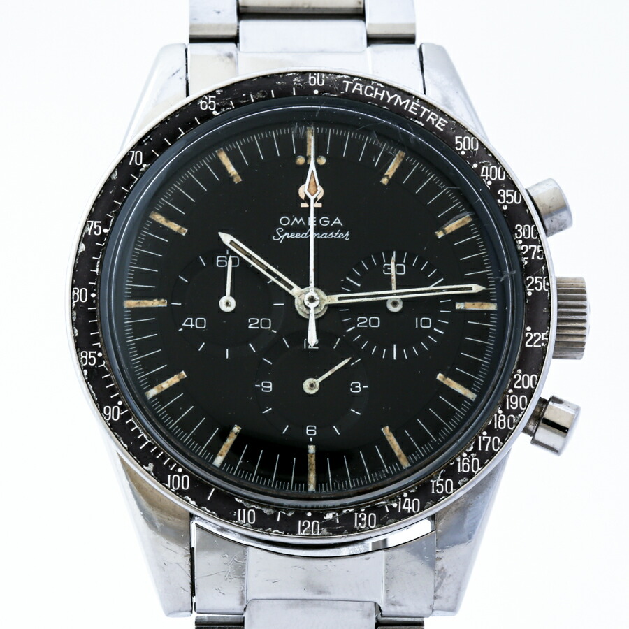 OMEGA オメガ ST105.003.65 スピードマスター 3rd サードモデル 手巻き クロノグラフ ブラック文字盤 メンズ 腕時計 #31281YR
