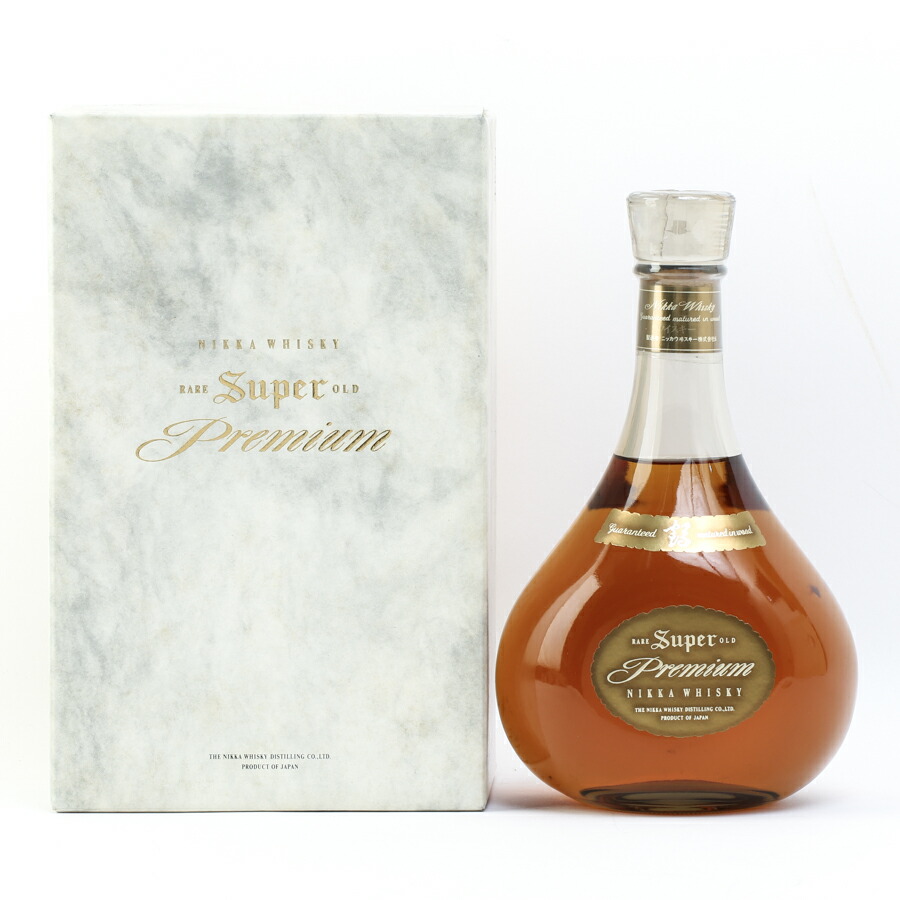 スーパーニッカプレミアム　箱付き　終売品　古酒　ウイスキー　NIKKA スーパーニッカ プレミアム Super Premium NIKKA WHISKY