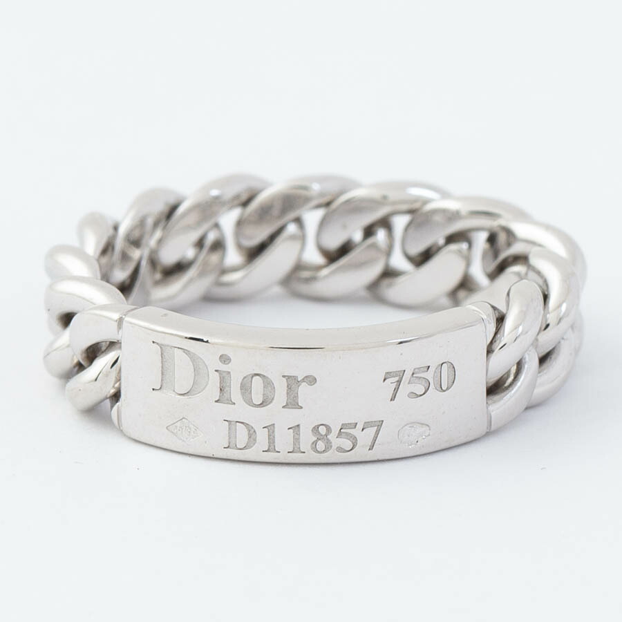 Dior クリスチャンディオール チェーンリング CDロゴリング S 18号 楽天市場】ディオール リング チェーンの通販