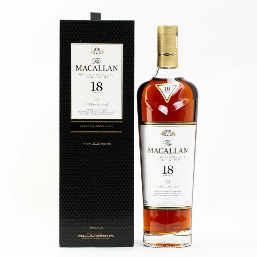 サントリー - マッカラン　18年　ファインオーク　終売品　旧ボトル　2本 楽天市場】【終売品】マッカラン18年 ファインオーク 43度 700ml
