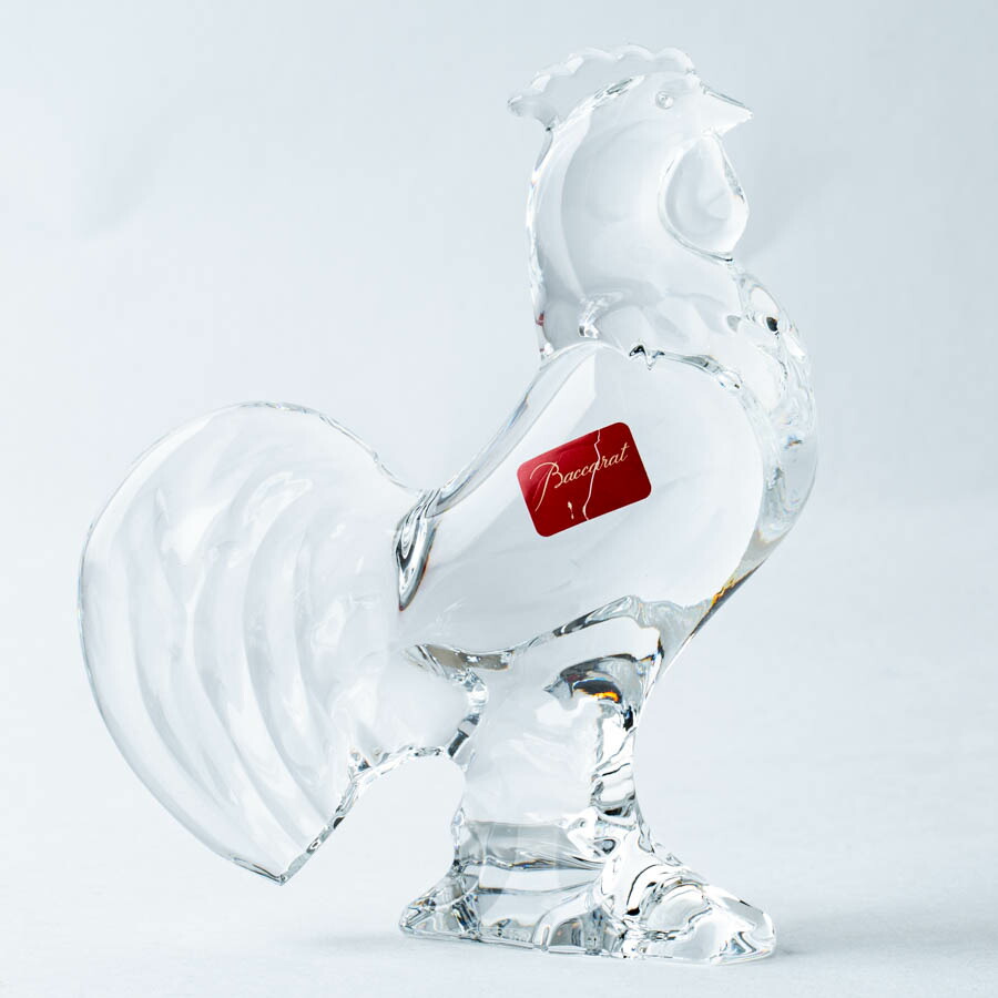 Baccarat バカラ　犬の置物 秋田犬　クリスタルガラス 新品】バカラ いぬ 犬 イヌ ドック オブジェ 動物 クリスタル