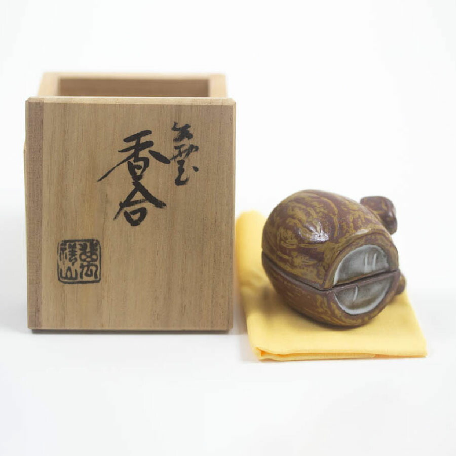 楽天市場】【中古】11代長岡空権造 楽山焼 耳付花生 出雲焼 花入