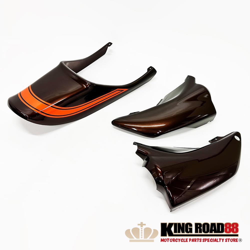 楽天市場】カワサキ ゼファーχ KingRoad88 Z2 仕様 火の玉 橙 茶