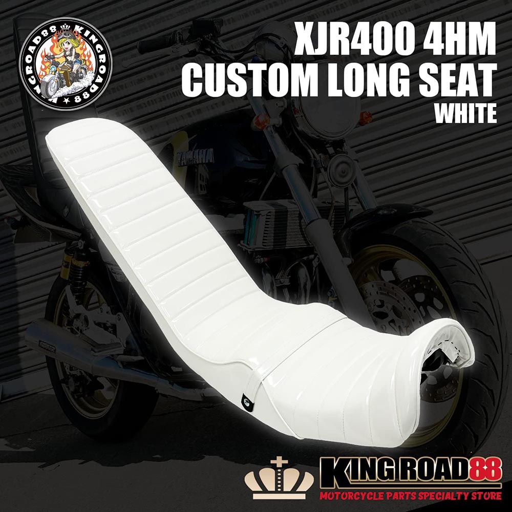 楽天市場】ヤマハ XJR400 前期 4HM KingRoad88 ロングシート 艶消し ブラック 三段シート ３段シート : King Road  88 楽天市場店