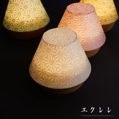 照明 エクレレ 盆提灯 ちょうちん 日本製　八木研｜木谷仏壇店