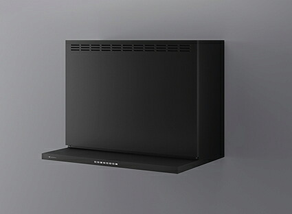 範囲ボンネット アリアフィーナ製（富士工業）ANG-952TBK 間口90糎 テクスチャーブラック アンジェリーナ  壁面取り付き印字機 上幕板付き添い人