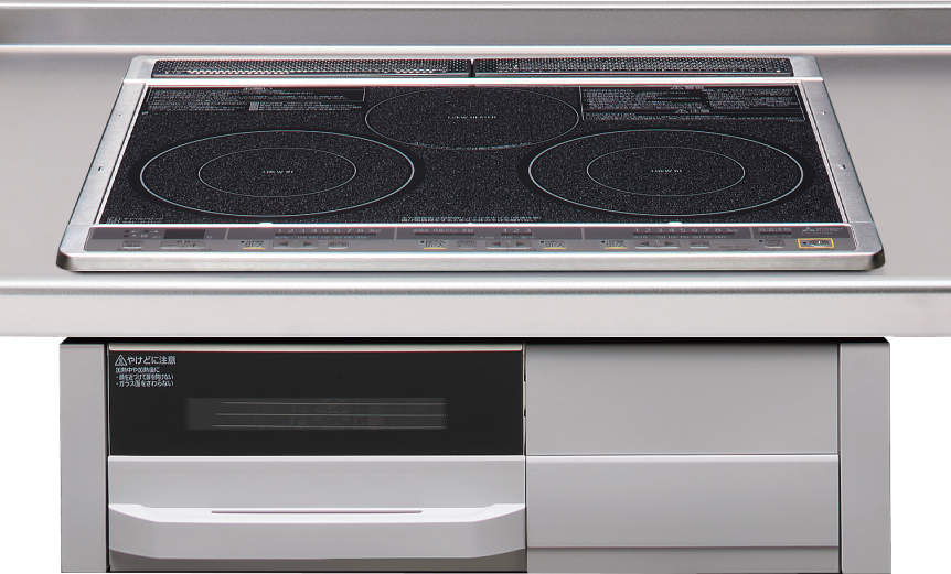 楽天市場】クリナップ ZZCSG318MSR IHクッキングヒーター 2口IH+