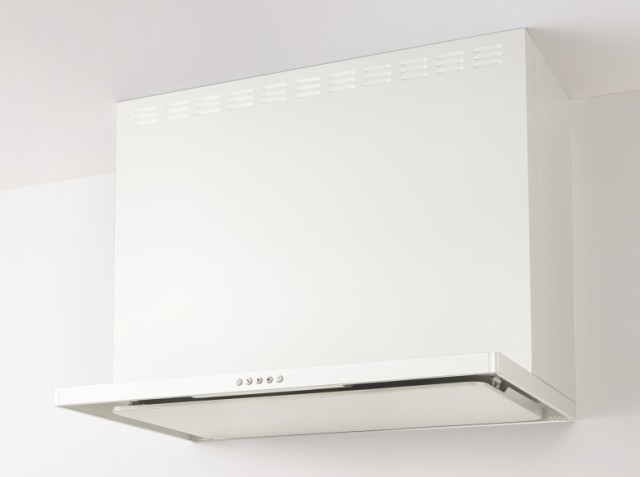 領域ボンネット クリナップ ZRS90ACK24FW(R/L) 間口90珊 シンプルスリムレンジフード 白いこと 上幕板付き添い人
