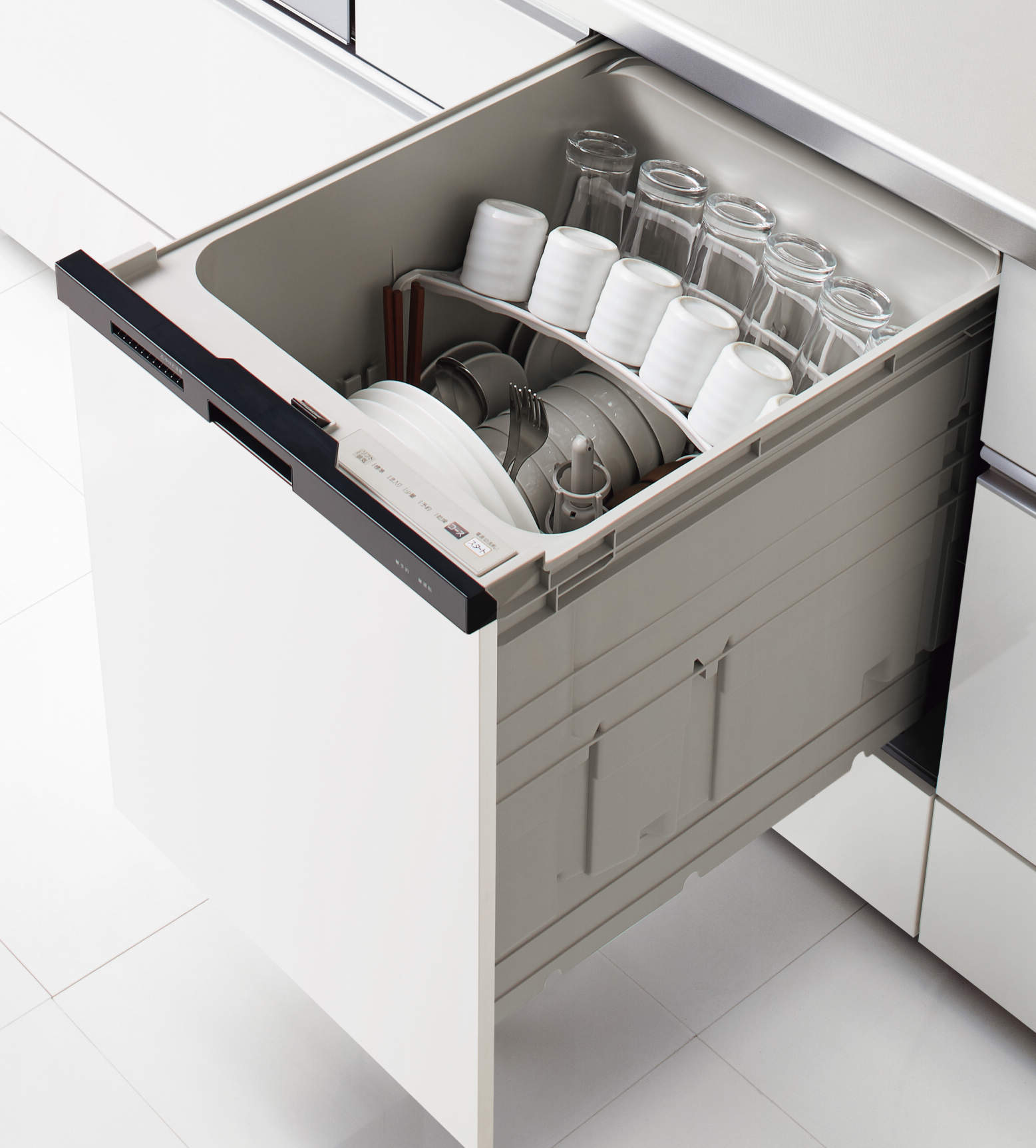 食器洗い機　食器乾燥機 楽天市場】食器洗い乾燥機 クリナップ ZWPE45R19RDK ブラック・扉面材