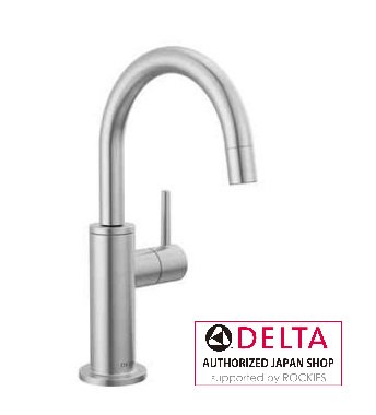 浄水器 三角州社製(DELTA) 1930-AR-DST 三角州 浄水腕っこき単水栓 今日的 アーティスティックステンレス