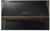 IH煮炊き暖房器 日立製（永大産業）JS-HT-N1500KTWFK 3口IH（鉄・ステンレス鋼相応う） 間口75糎 割り増し金黒いこと