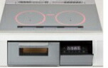 IH煮炊き暖房器 パナソニック製（永大産業）JS-CH-VRS7A1 3口IH（ダブルオール金属元素） 間口75珊 しろがね色