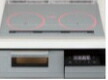 IH煮炊き暖房器 パナソニック製（永大産業）JS-CH-VRS6A1 3口IH（ダブルオール金属元素） 間口60珊 しろがね色