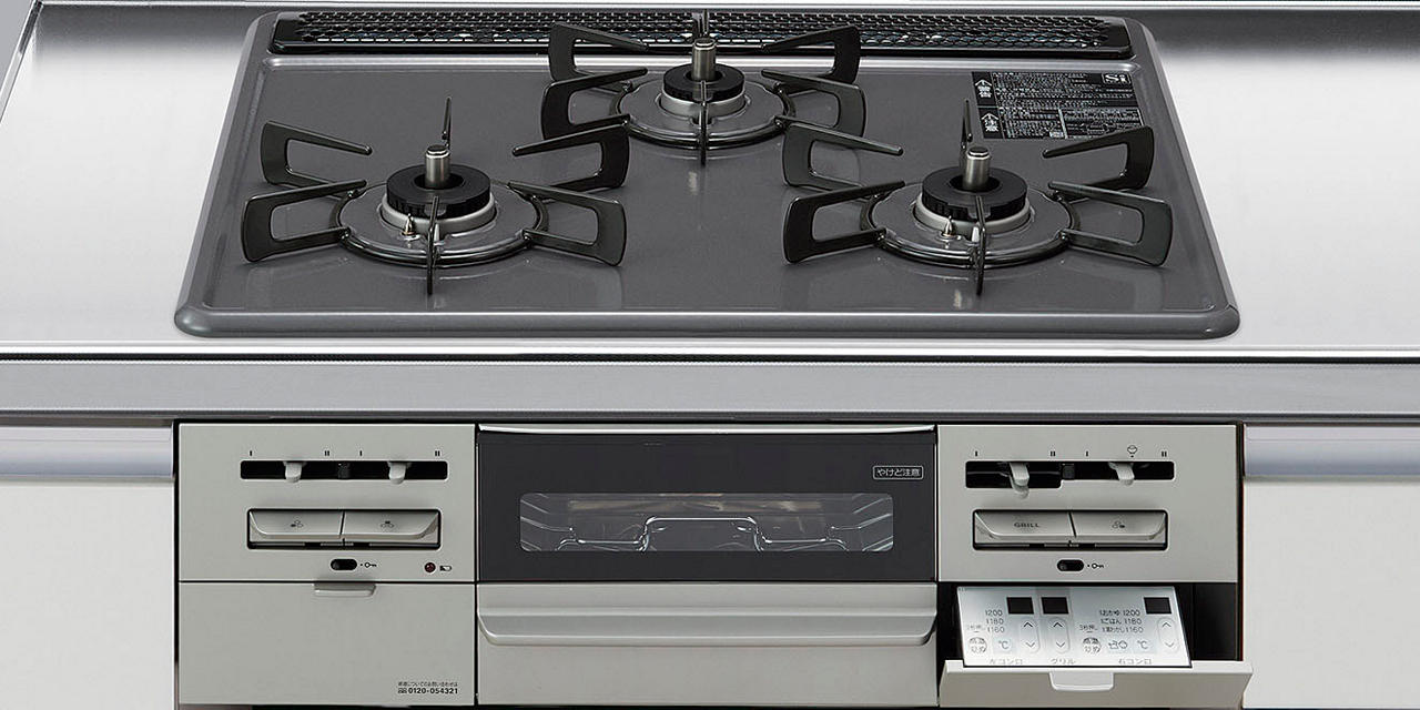 リンナイガスコンロ 楽天市場】ガスコンロ リンナイ製（LIXIL） R1633C0WHV 3口