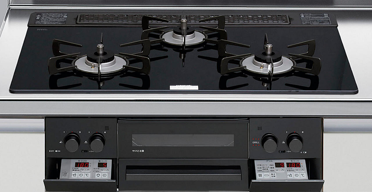 リンナイガスコンロ ガスコンロ リンナイ製（Rinnai）RB2K3H3SAB Compact