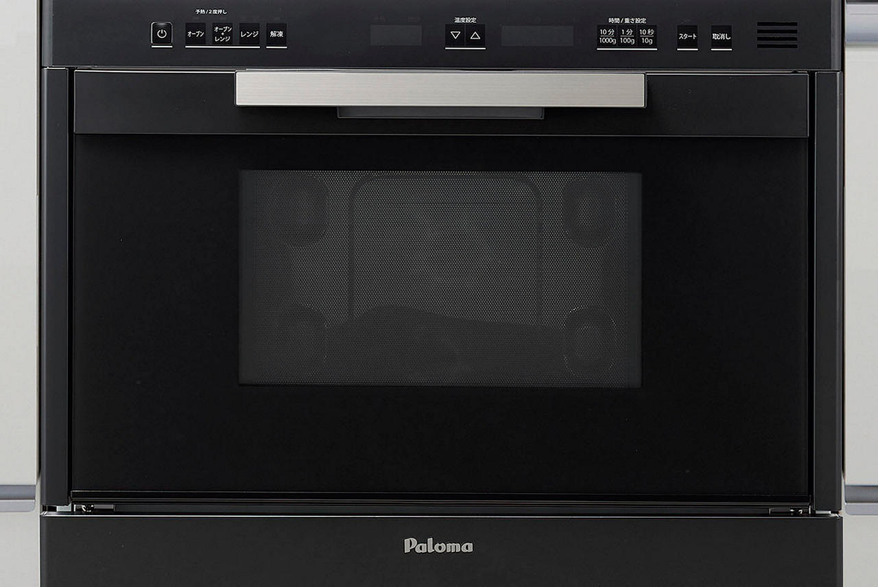屁っ放りオーヴン パロマ製（LIXIL） POG-85ASE0K コンベクションオーブン(陰電子領域役立つこと付) 黒いこと